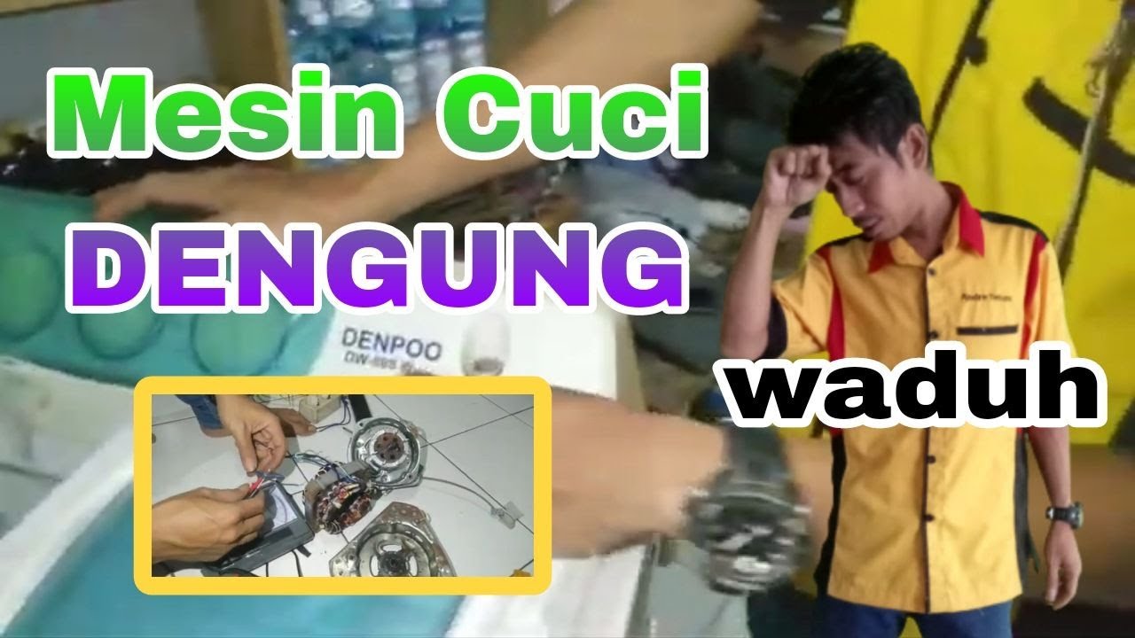KENAPA BARU TAHU!!!CARA NOL RUPIAH MESIN CUCI DENGUNG