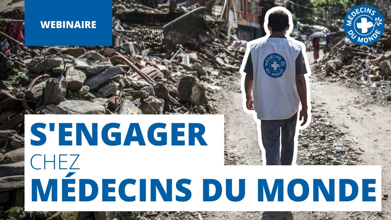 Webinaire d'information RH « S'engager chez Médecins du Monde »