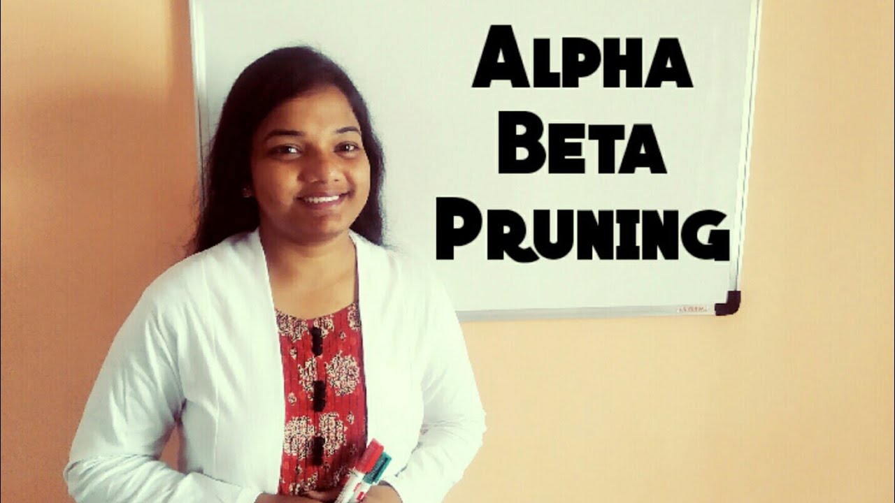 Alpha Beta Pruning in artificial intelligence in English | Solved example with solution in AI