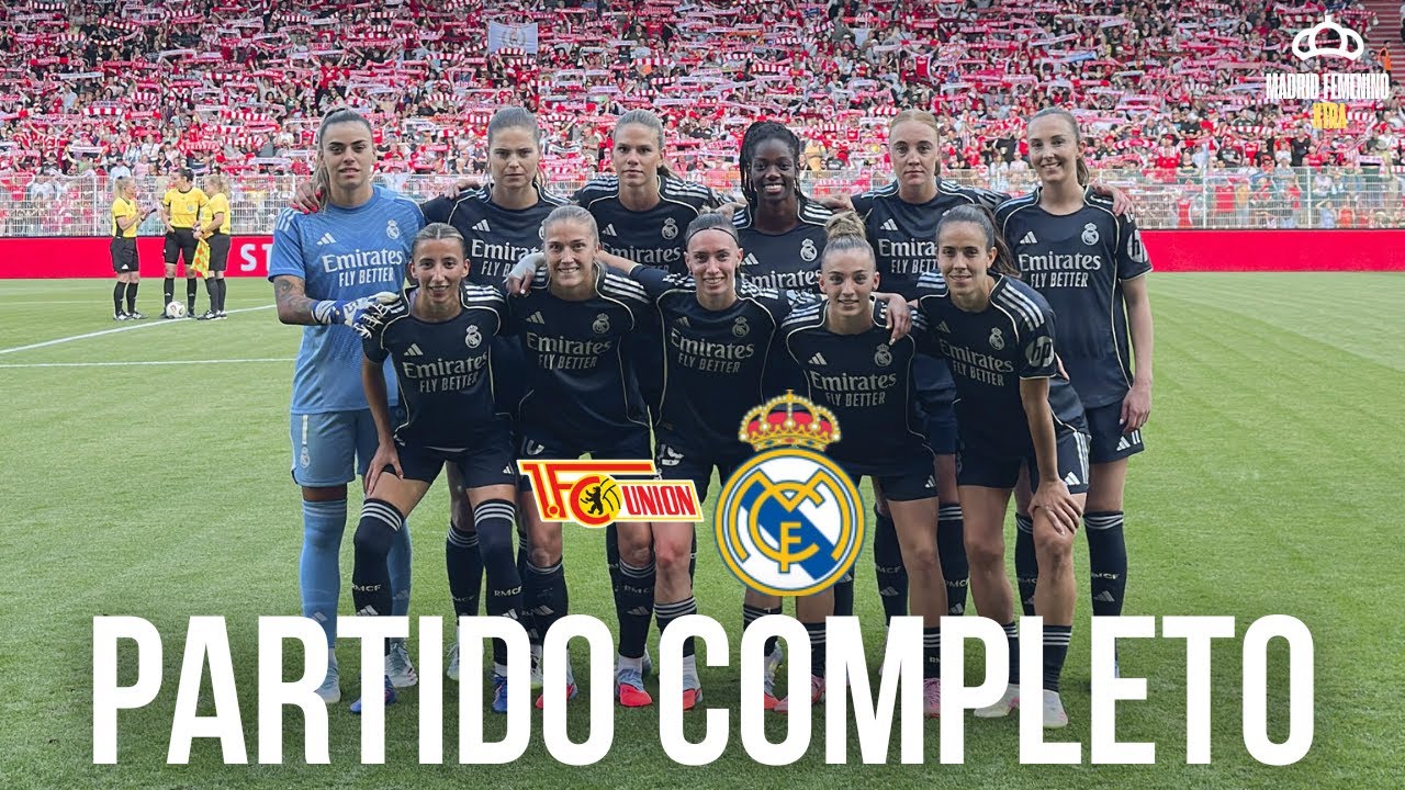 UNION BERLIN vs REAL MADRID [17/8/2025] l PARTIDO COMPLETO (PRETEMPORADA 2025/26)