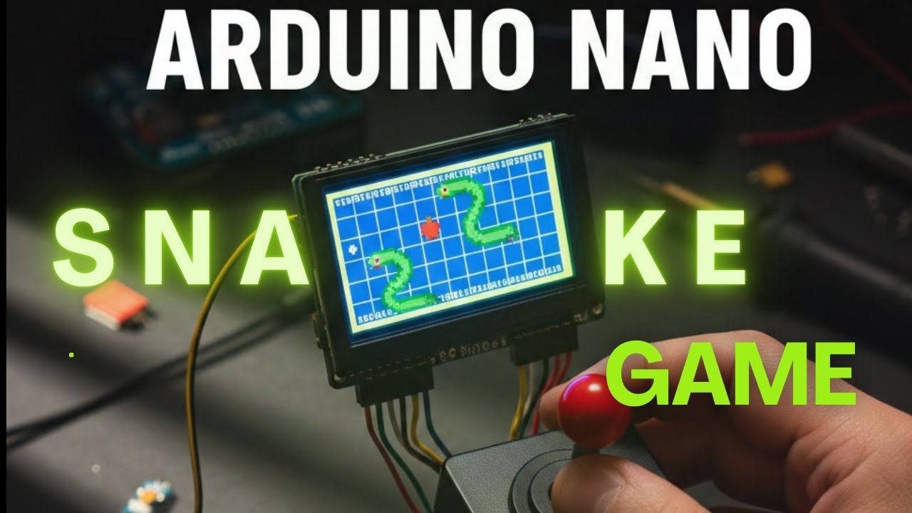 I Built a Snake Game Using Arduino Nano 🐍 | OLED + Joystick #Arduino#RetroGaming#DIYElectronics