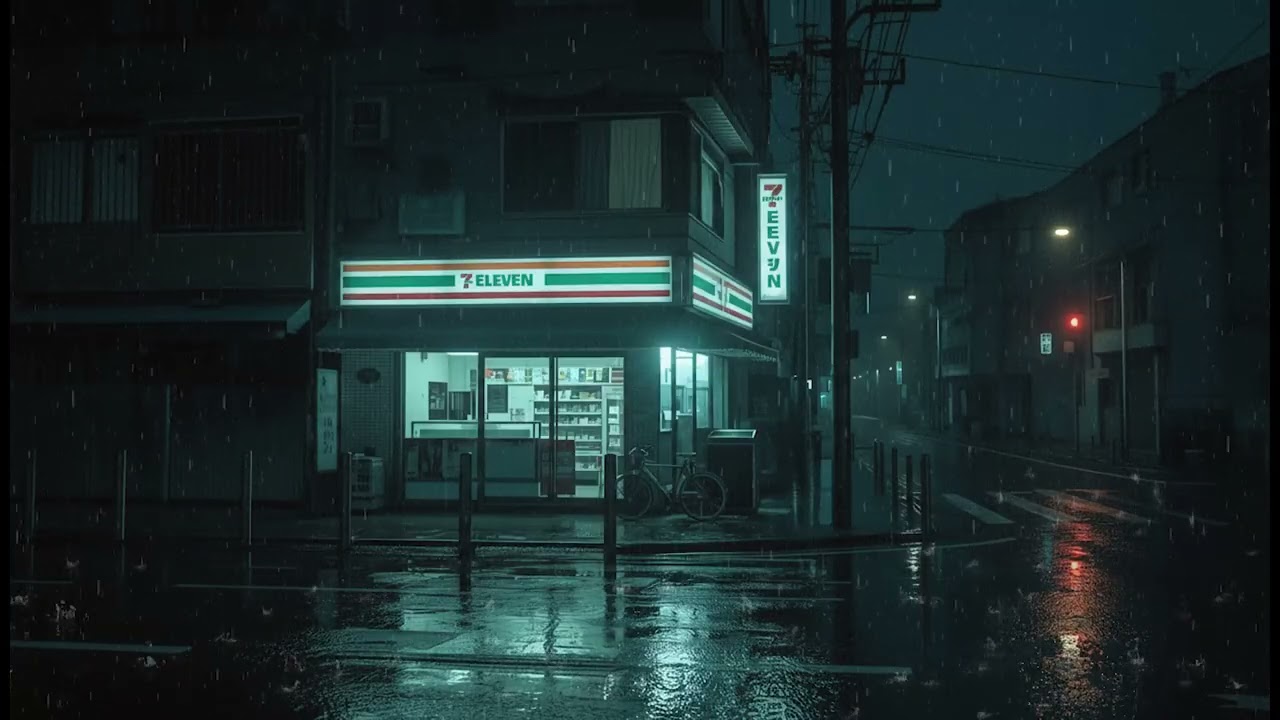 Rain Ambience Music | Lofi for Sleep & Relax | Chill Lofi Streets