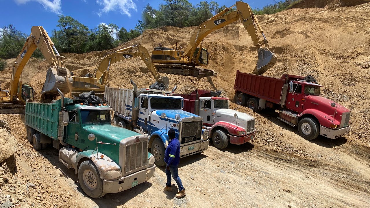 SHALE MINING  S1•E12 [4k 60fps] #kenworth #peterbilt #truck
