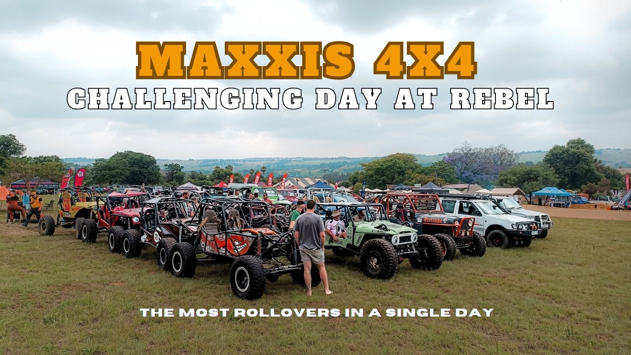 RECORD-BREAKING RAMPAGE! Maxxis 4x4 Series Top Truck Roll Day CHAOS! (Most Rollovers EVER) #4x4
