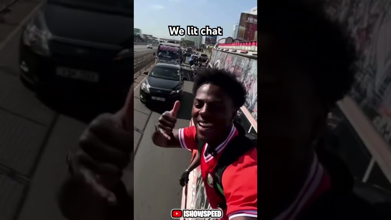 ISHOWSPEED WE LIT CHAT IN KENYA 🇰🇪 