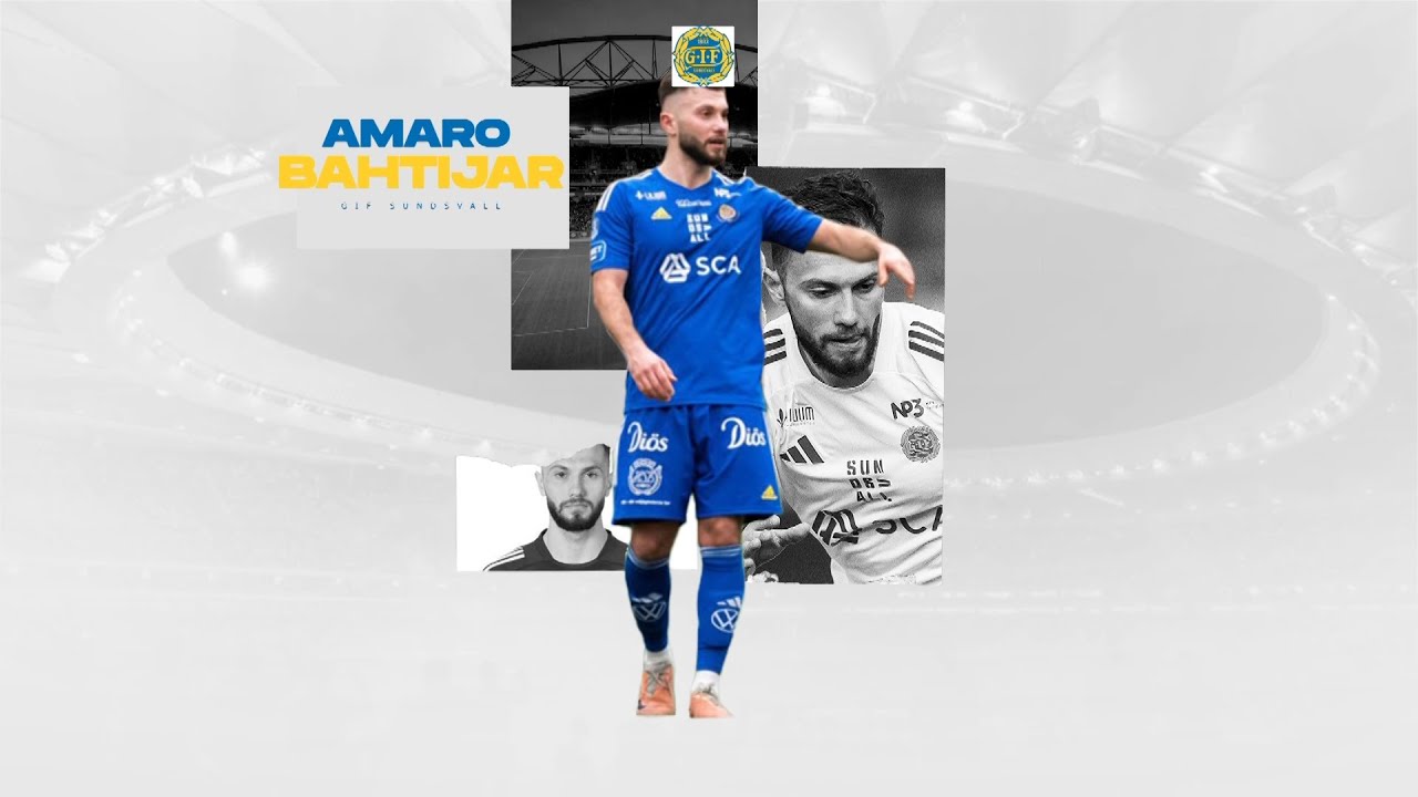 Amaro Bahtijar • GIF Sundsvall • Midfielder | Highlight video