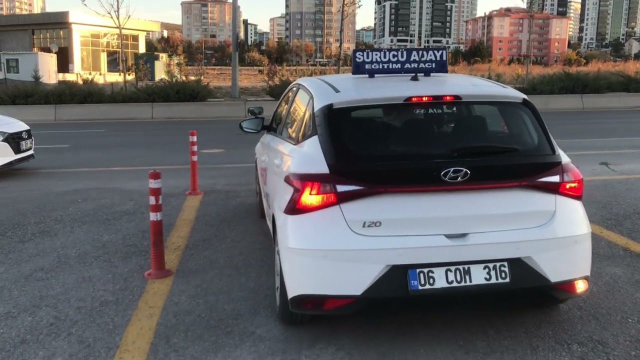 Bağlıca Direksiyon Sınavı Sürüş Güzergahı Kasım 2024 Yunus Emre ve Musa İle