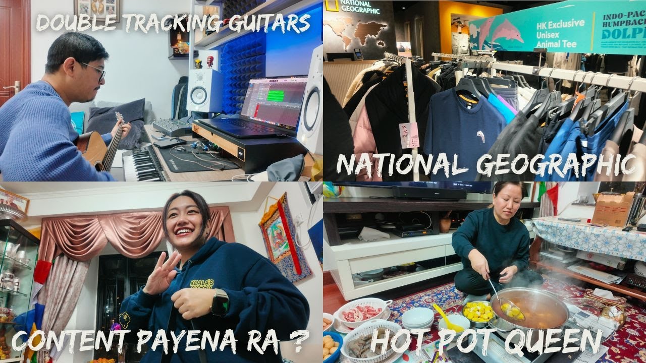 EP8 | Cold Day | Mong Kok | Hot Pot Night | Gurung Family Vlog Hong Kong