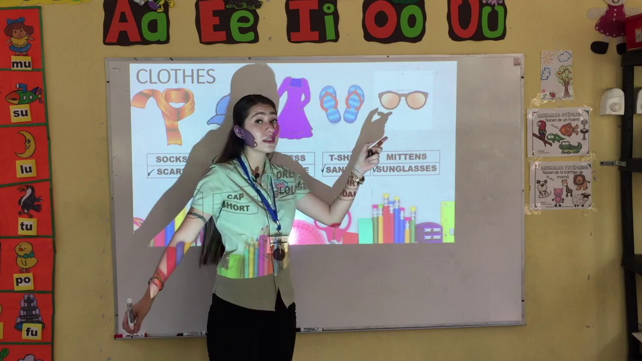 Inglés. Clase 4. Primer Grado de Primaria