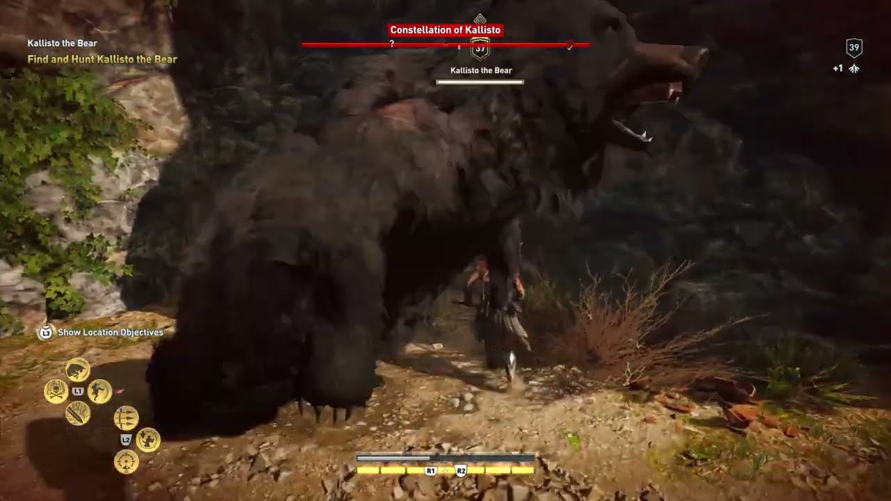 Glitch to use to kill Kallisto the bear easily || Assassin's Creed® Odyssey