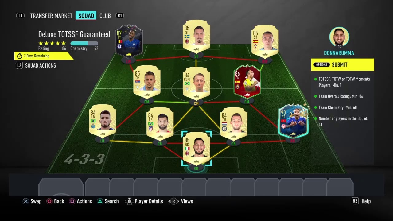 Deluxe TOTSSF pack
