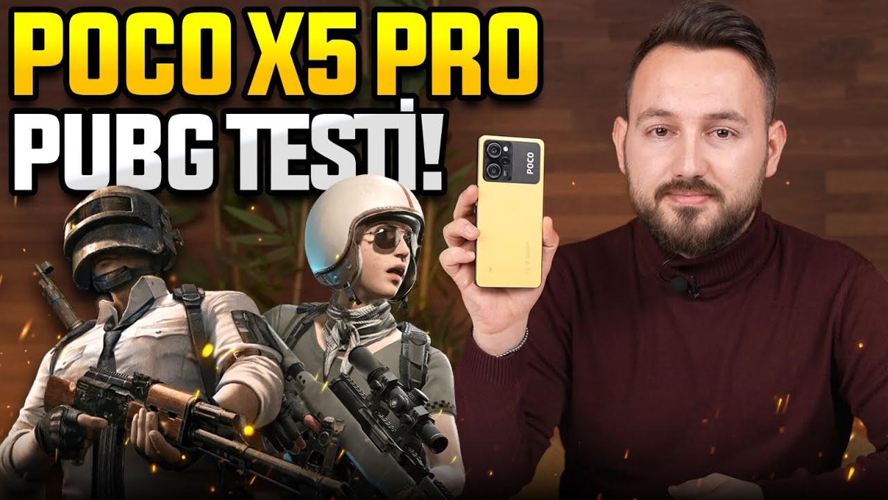 POCO X5 Pro PUBG testi! - X3 Pro’dan farkı yok!