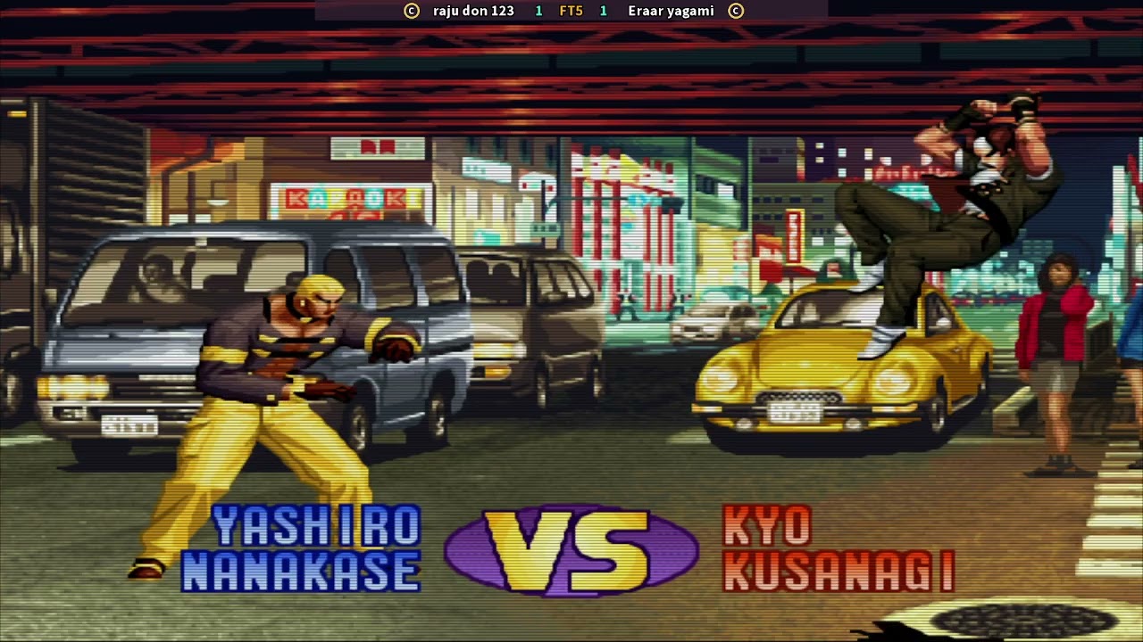 the king of fightres 98 renk mach
