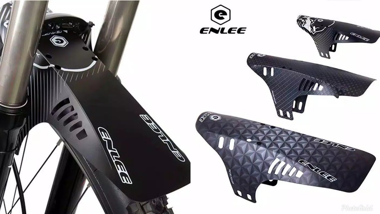 bike fender enlee unboxing, review and installation universal for all bike - spakbor sepeda gowes