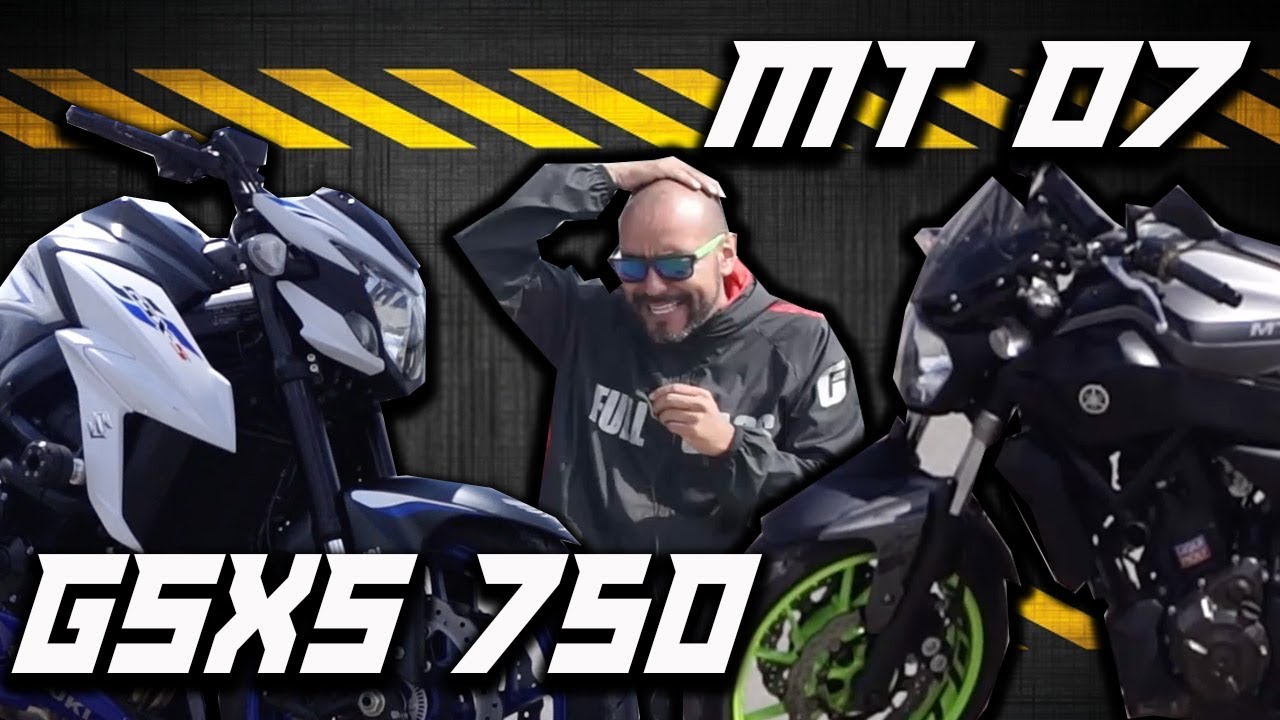 GSXS 750 VS MT07 | Drag Race #FULLGASS