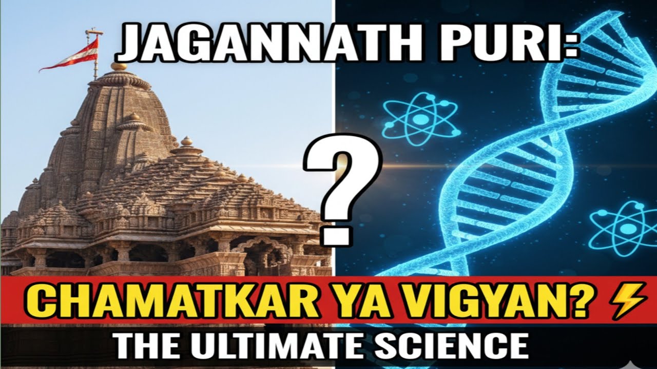Jagannath Puri ka Asli Sach: Chamatkar ya Science? 🚩🔬