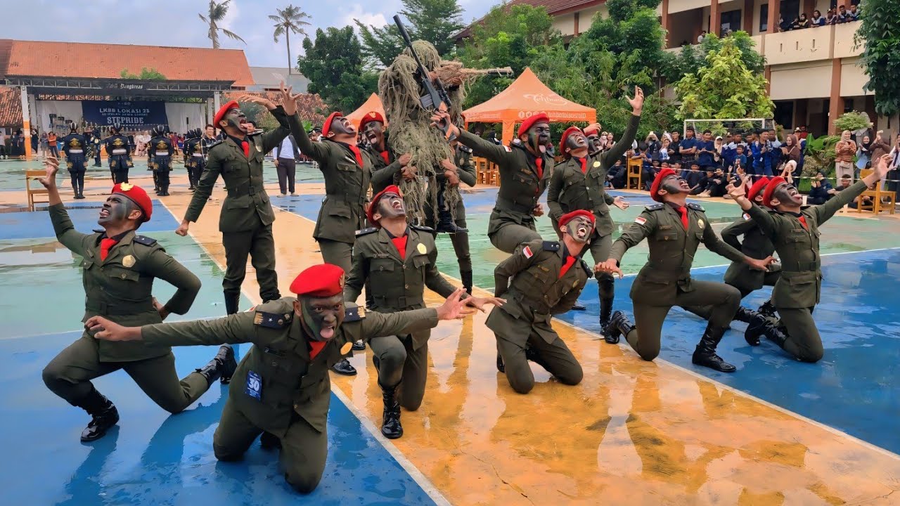 BARET MERAH WLEEEE! JUARA UTAMA 2 Paskibra SMKN 1 Adiwerna Tegal | LKBB LOKASI 21