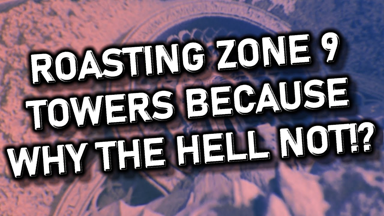Roasting Every Zone 9 Tower because why the hell not?? | ROBLOX JToH |