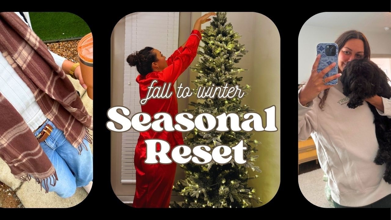 My November Reset | Slowly Transitioning Into Christmas 🤎✨