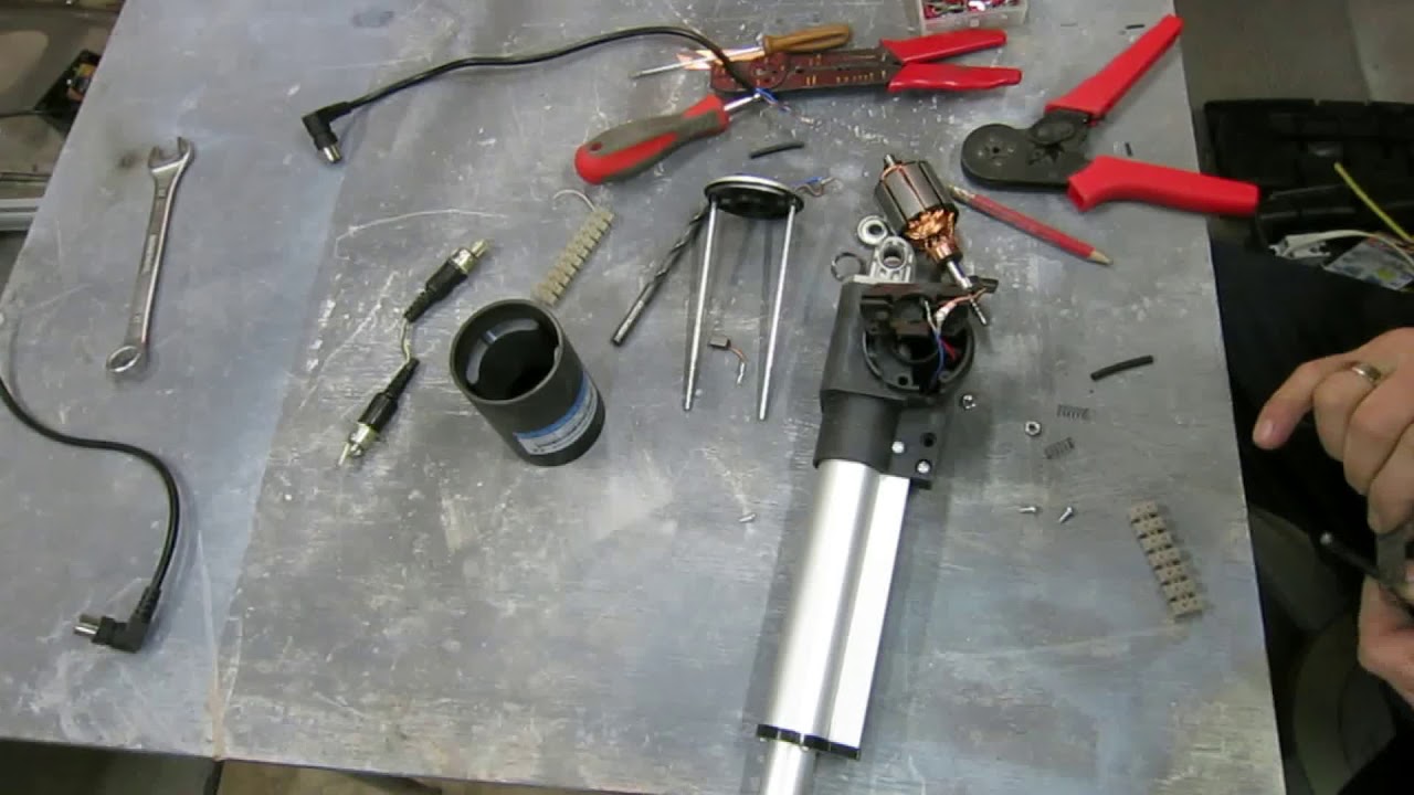 Линейный привод (actuator) разборка