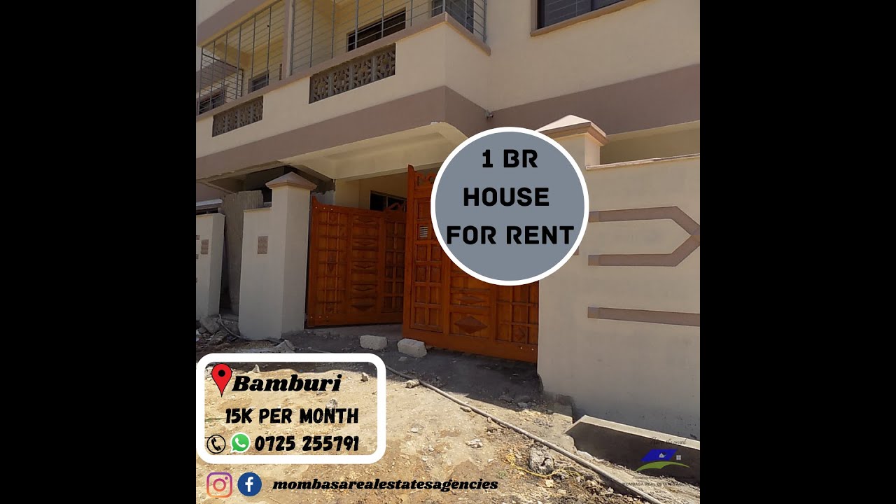 1 BEDROOM APARTMENT IN BAMBURI TO LET!