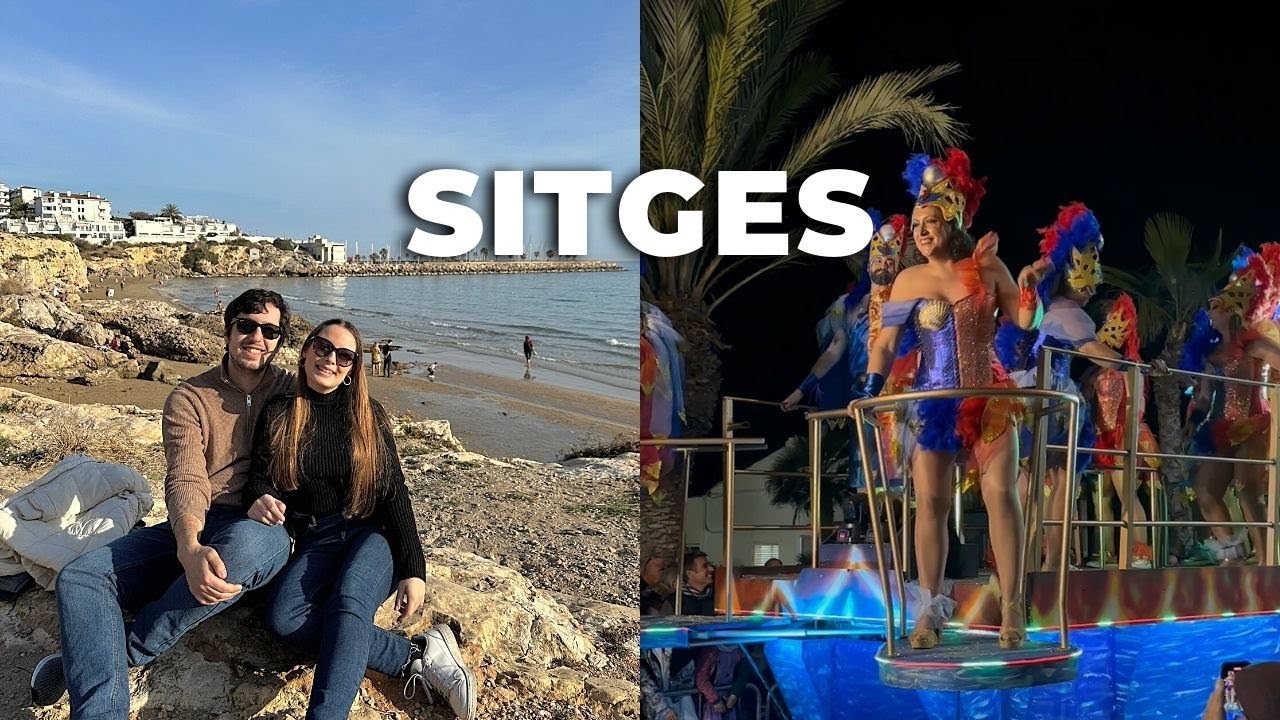 A DAY IN SITGES VLOG: Carnival Parade 2023 | Barcelona Diaries