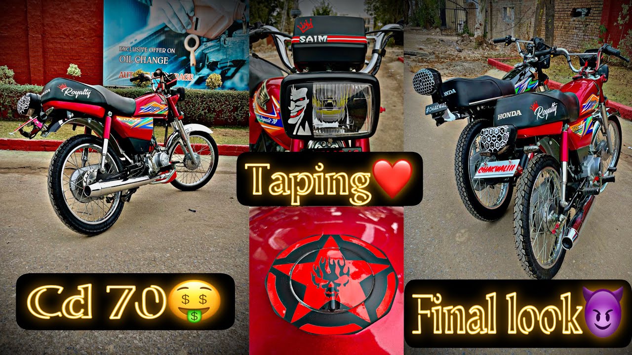 CD 70 modification | New taping | final look