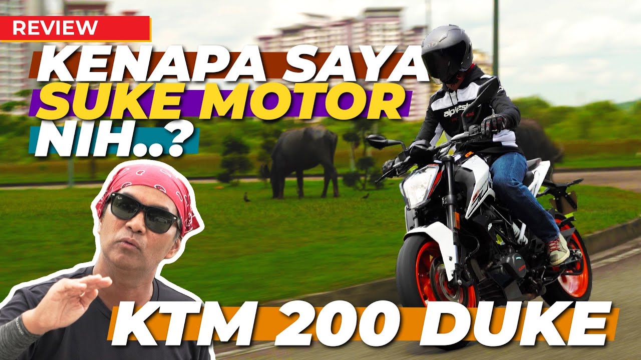 KTM 200 DUKE MEMANG BERBALOI!