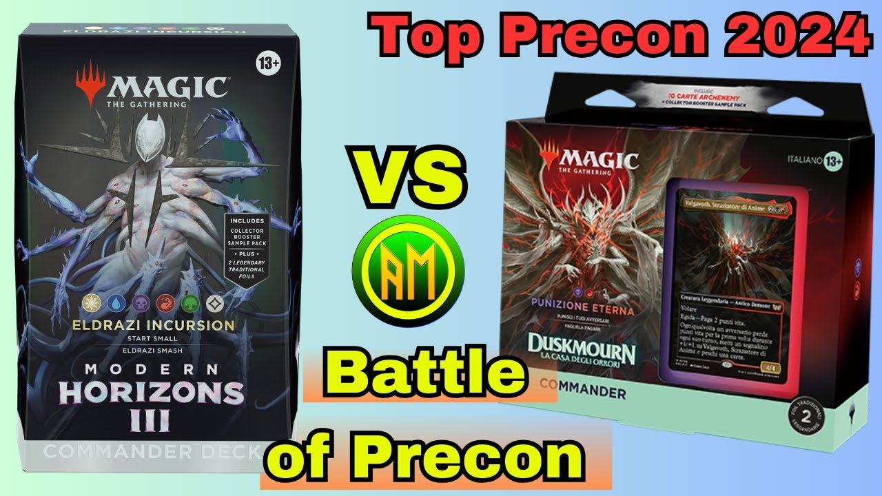 Battle of Precon▶️ Eldrazi Incursion 🔘 VS Punizione Eterna⚫🔴🔸Ulalek🔸Valgavoth [MTG ITA🇮🇹]