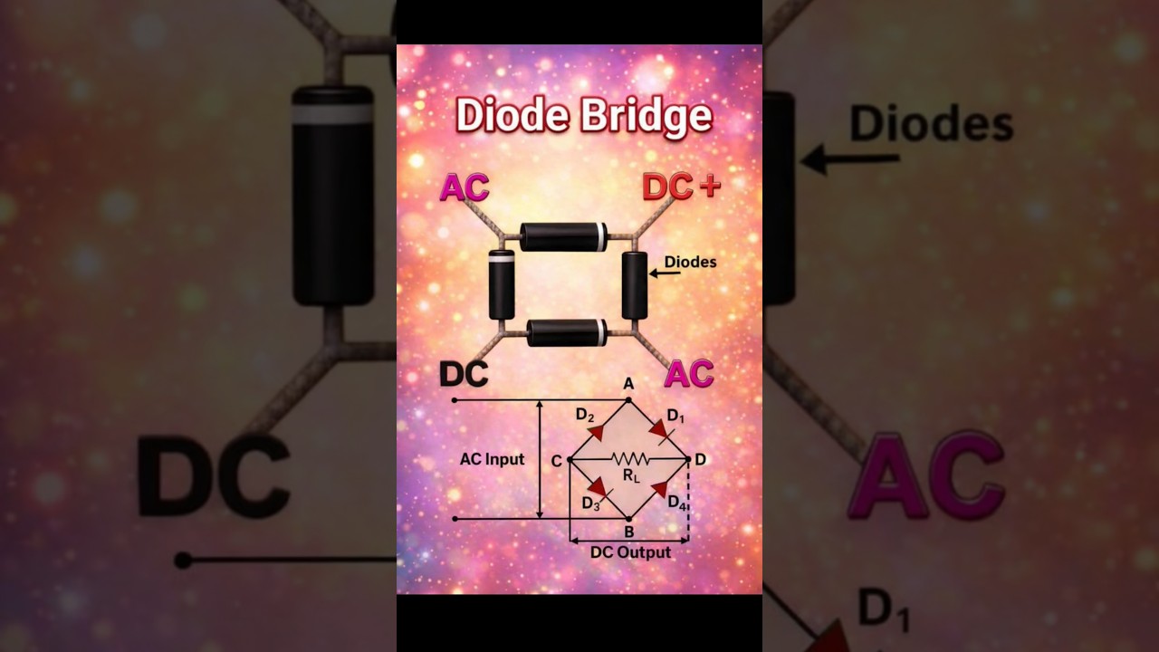 common electronics component, diode bridge etc