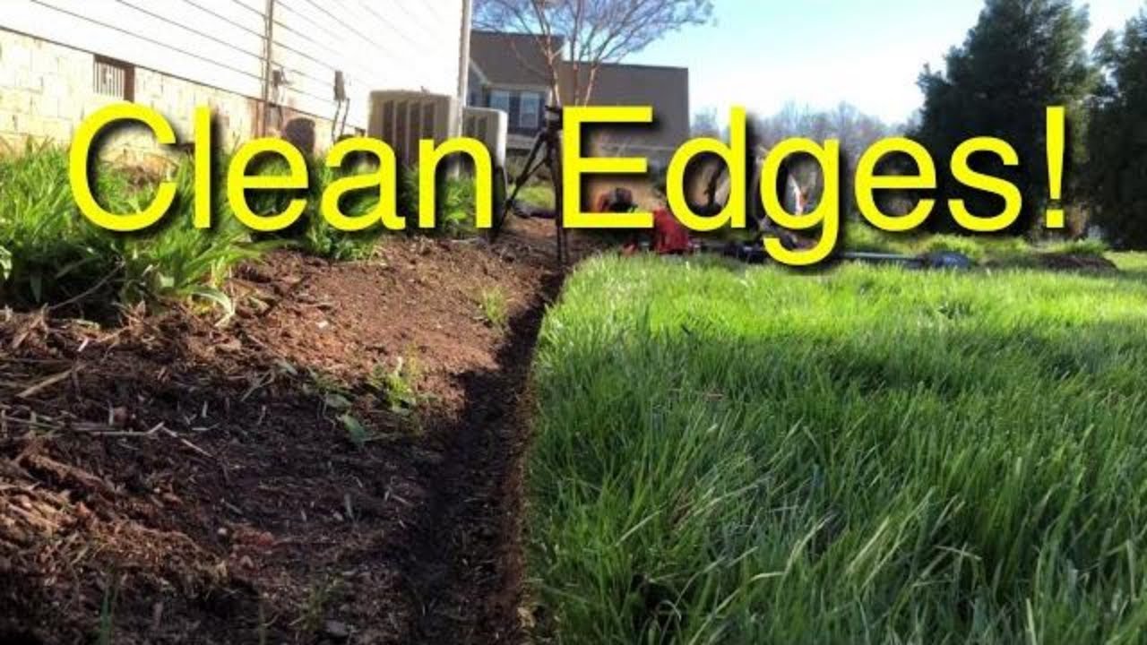 How To Have Clean Edges In A Lawn