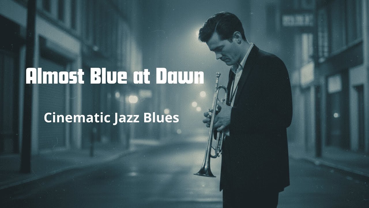 ALMOST BLUE AT DAWN | Chet Baker Inspired Jazz Blues