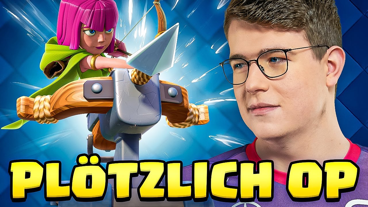 😱🥇X-BOGEN CYCLE ist PLÖTZLICH OP ... (100% nervig) | Clash Royale Deutsch