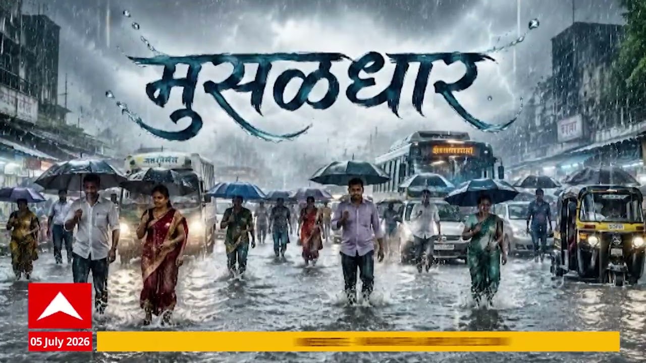 Raigad Rain Update : रायगड जिल्ह्यात पावसाचा जोर वाढला, नागरिकांना सतर्कतेचा इशारा | ABP Majha