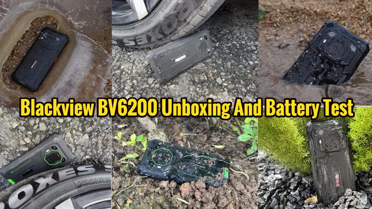 Blackview BV6200 Unboxing And Battery Test