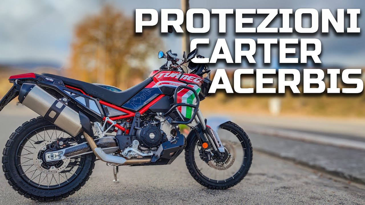 🛡️ COPRI CARTER ACERBIS APRILIA TUAREG 660, COME SONO? SONO UTILI?