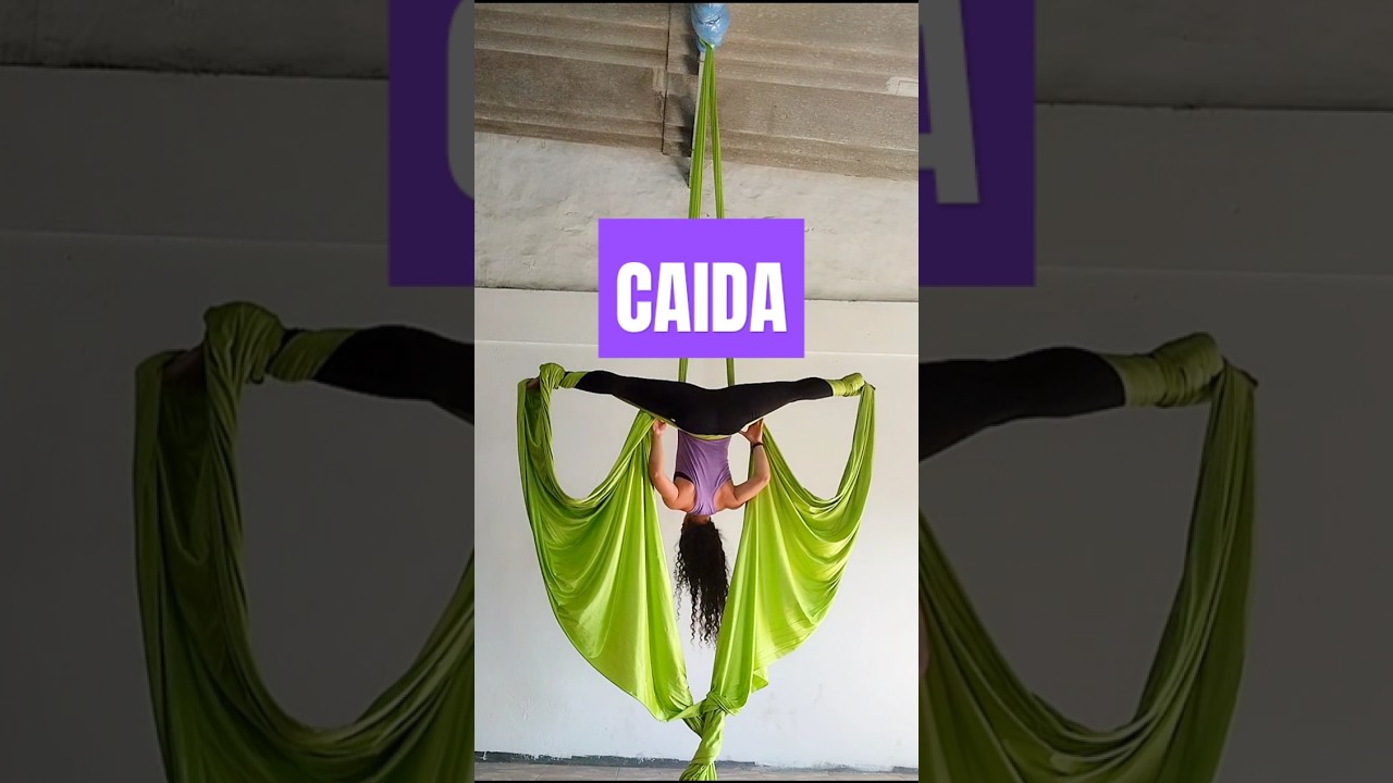 Ca&iacute;da/ACROBACIA EN TELAS #aerialsilkstutorial