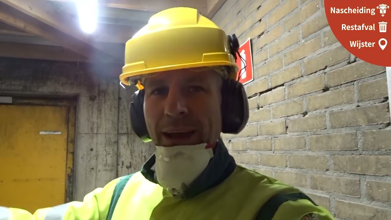Hoe werkt een nascheidingsinstallatie voor restafval? De restafvalbunker!