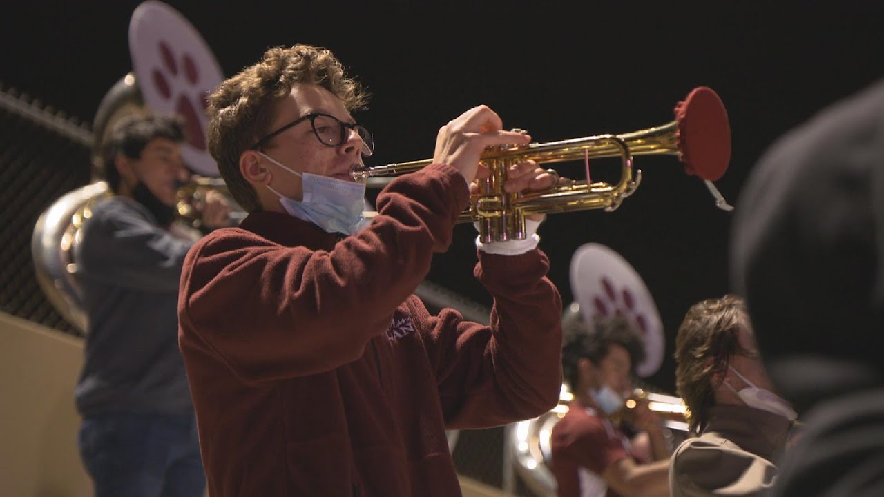 Mom Makes Masks for Marching Band Instruments