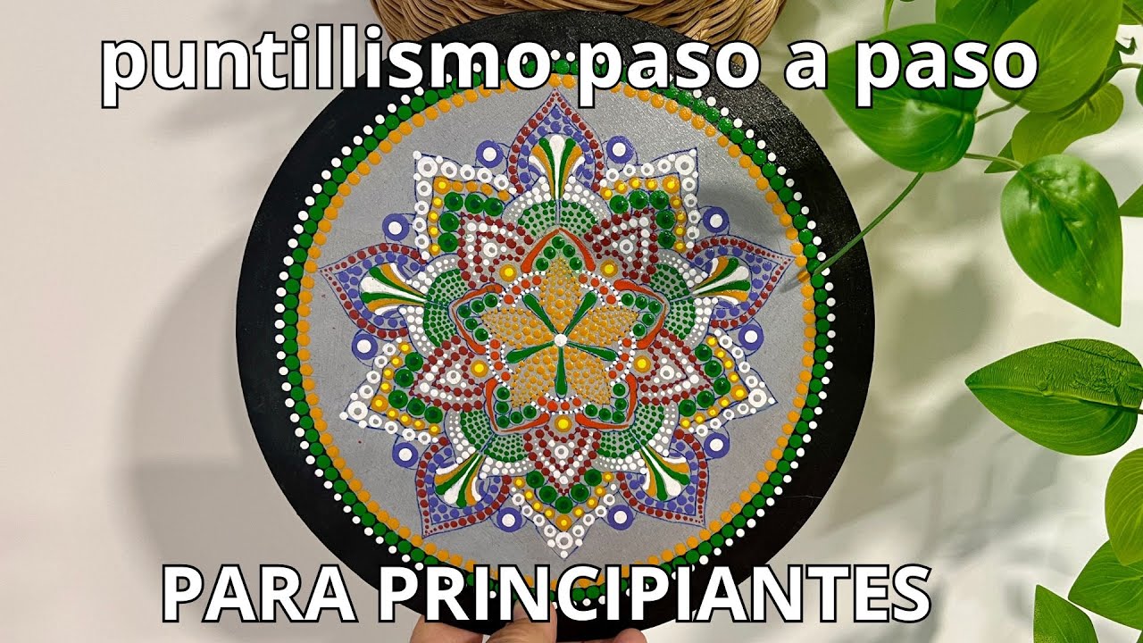 puntillismo paso a paso para principiantes