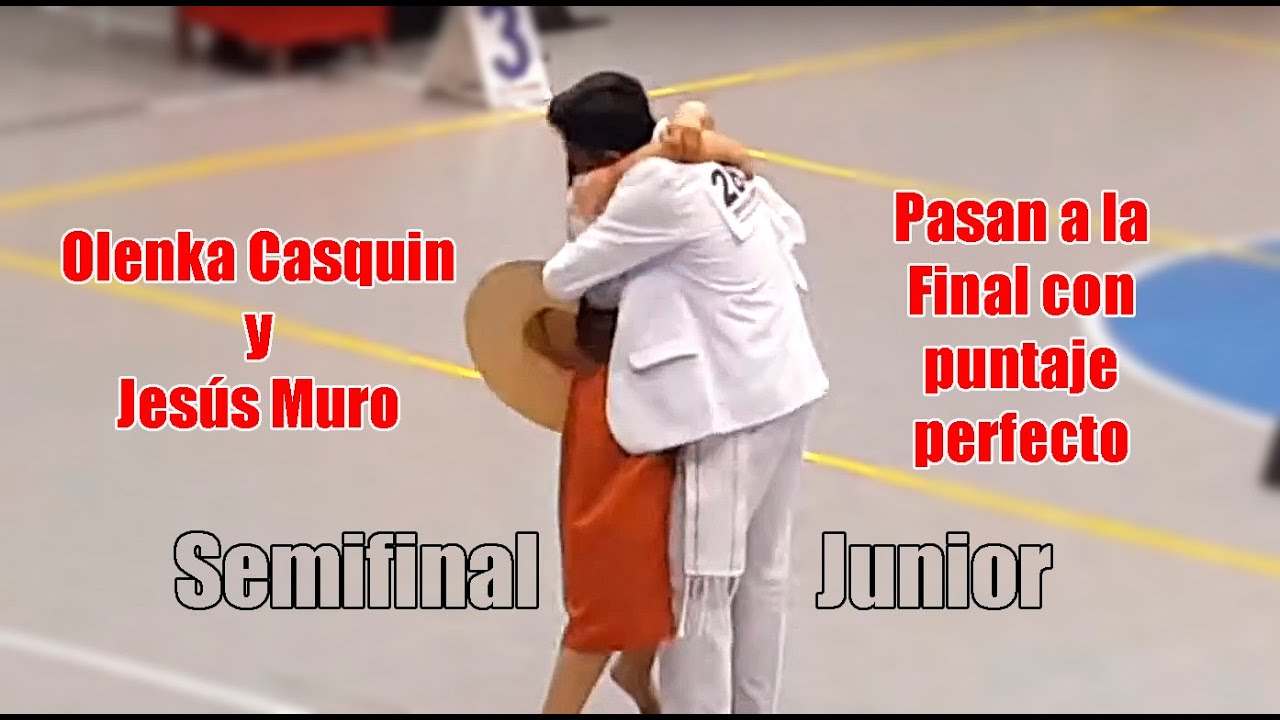 Con puntaje perfecto y conmovedor abrazo pasan a la Final | Semifinal Junior | Marinera Norteña