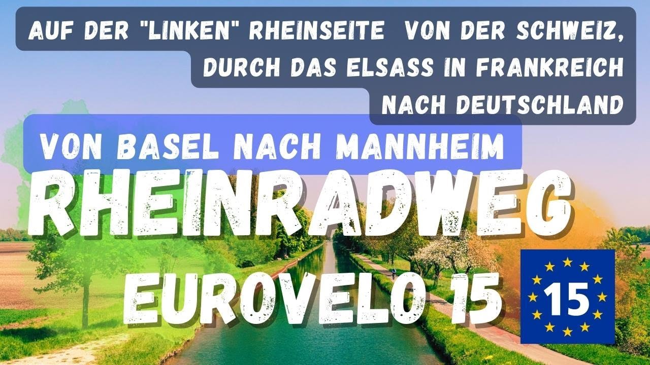 Mit dem Brompton Faltrad auf dem Rheinradweg von Basel nach Mannheim. Radreisebericht und Tipps.
