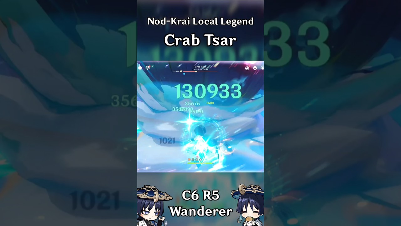 One-Phasing Crab Tsar with C6 R5 Wanderer
