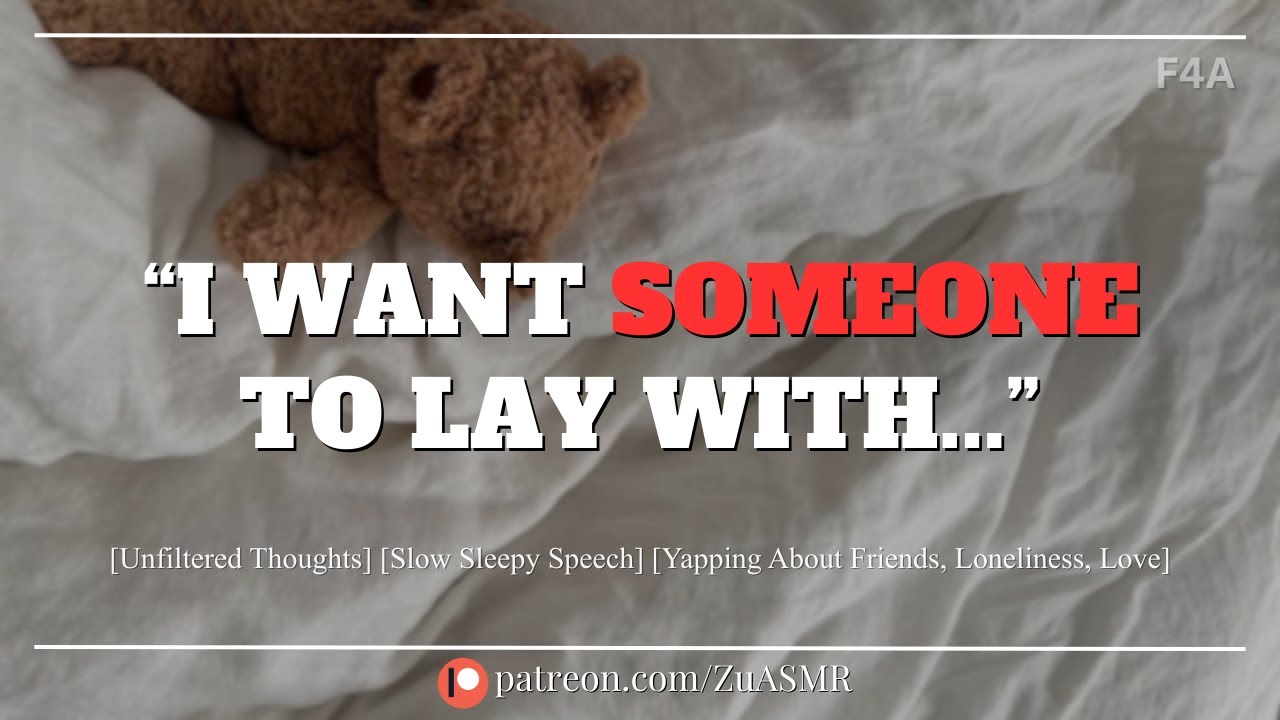 Sleepy Friend Can't Stop Yapping, But This Time I'm Literally Not Acting |F4A| Late Night ASMR