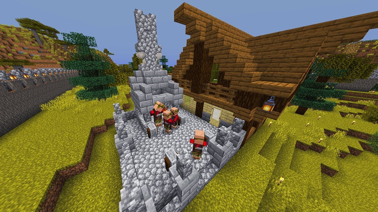 WAT MAKEN DEZE VILLAGERS IN MINECRAFT?!