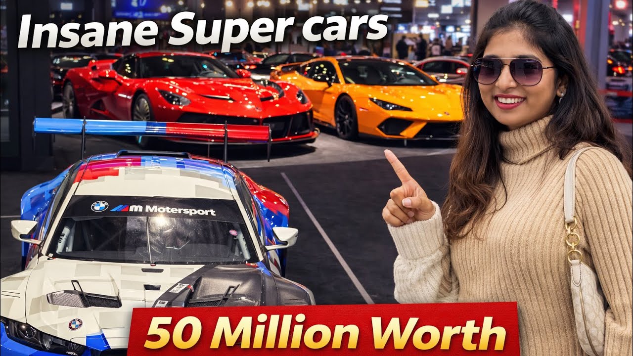 Insane Super Cars 😱 | ₹50 Million Worth Cars at Motorworld Munich 🇩🇪 #germany #supercars #viralvideo