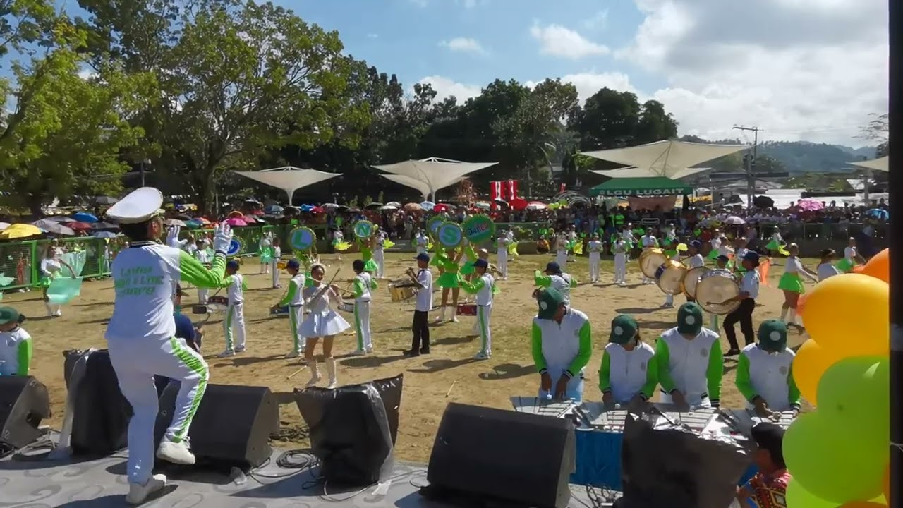Lugait National High School Drum & Lyre showdown during 62nd Araw ng Lugait. March 16, 2023