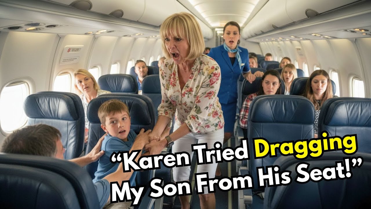 HOA Karen Tried Pulling My Son From His Seat &mdash; The Captain Immediately Turned the Plane Around