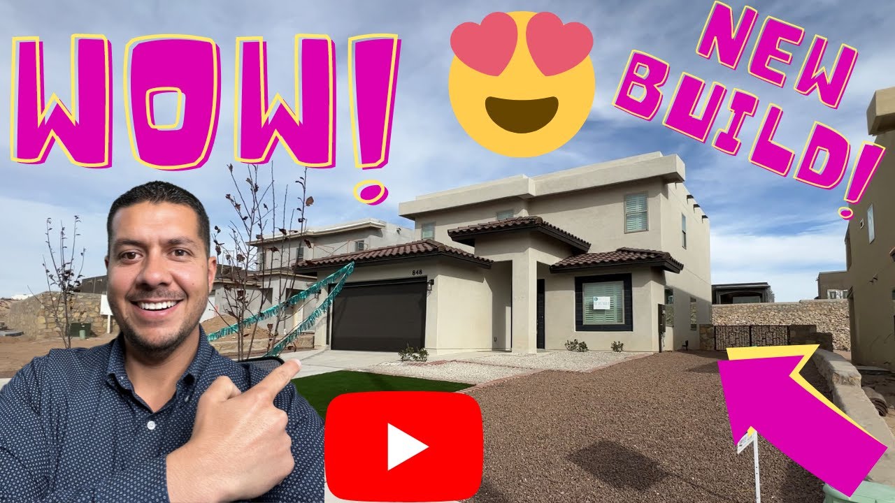 NEW CONSTRUCTION | Home Tour | For Sale | El Paso | TX | 848 Eastwell | The PEARL | Santana Homes