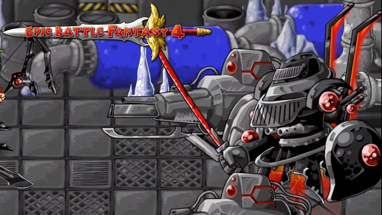 Epic Battle Fantasy 4 V2 Praetorian boss (Epic difficult, all challenges, no steroids)[#6]